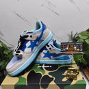 A Bathing Ape Bape SK8 Sta Blue White