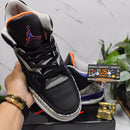 Air Jordan 3 Retro Black Court Purple