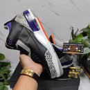 Air Jordan 3 Retro Black Court Purple