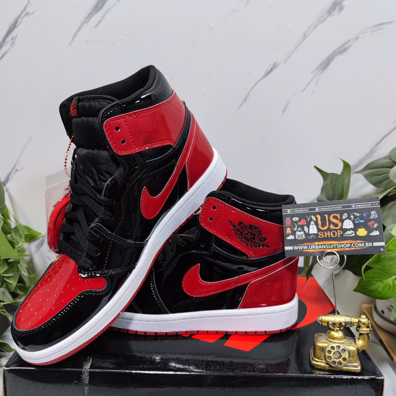 Air Jordan 1 Retro High Patent Bred