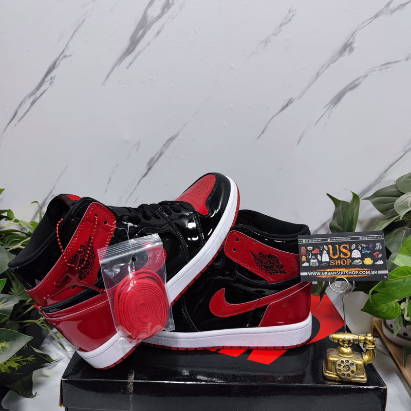 Air Jordan 1 Retro High Patent Bred