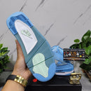 Air Jordan 4 Retro Off-White Cream Blue