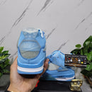 Air Jordan 4 Retro Off-White Cream Blue