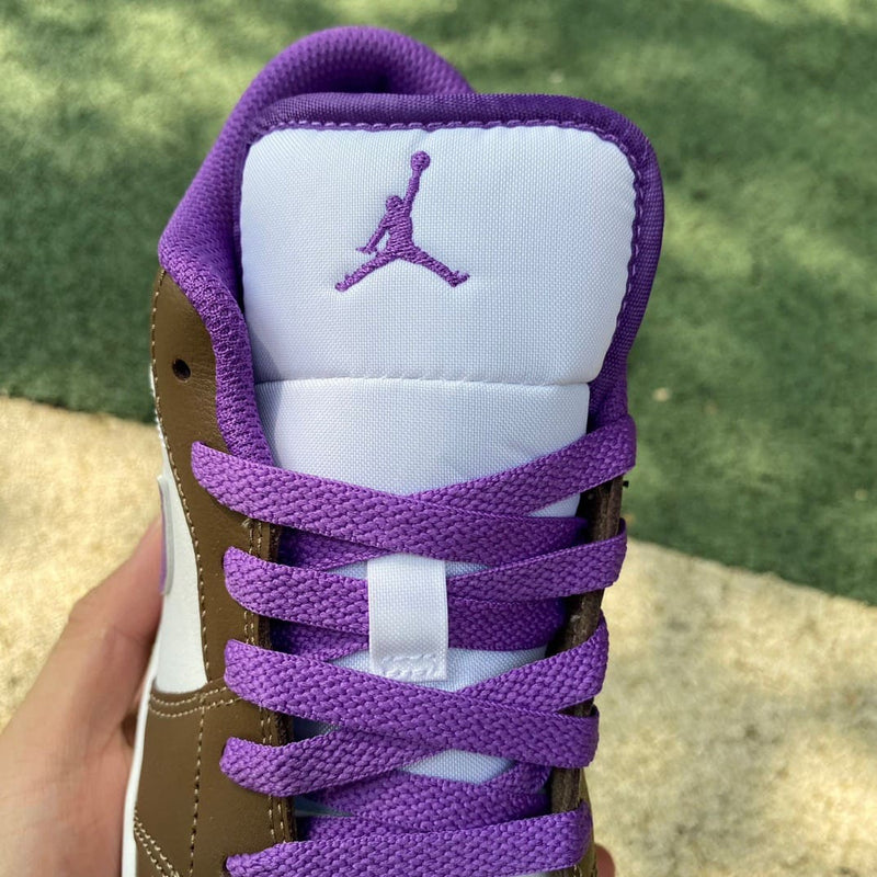 Air Jordan 1 Low Purple Mocha