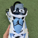 Air Jordan 6 Retro UNC White