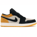 Air Jordan 1 Low Sail University Gold Black