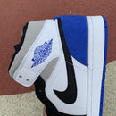 Air Jordan 1 Mid Royal Black and Blue