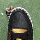 Air Jordan 3 Retro Black Cement Gold
