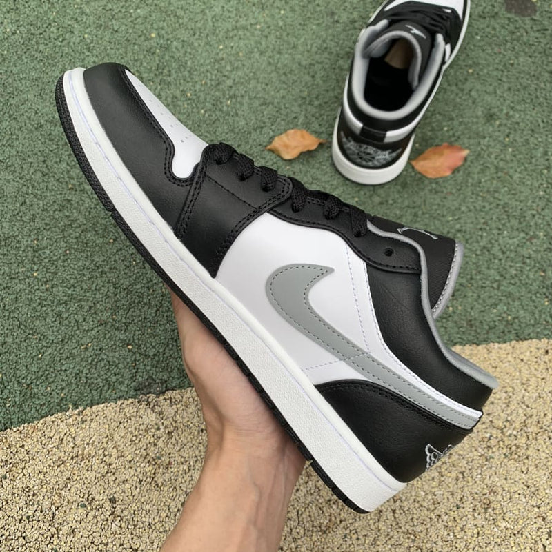 Air Jordan 1 Low Black White Grey