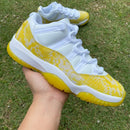 Air Jordan 11 Retro Low Yellow Snakeskin