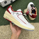Air Jordan 2 Retro Low SP Off-White White Red