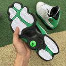 Air Jordan 13 Retro White Lucky Green