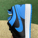 Air Jordan 1 Low Black University Blue