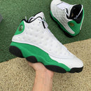 Air Jordan 13 Retro White Lucky Green
