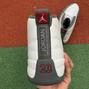 Air Jordan 12 Retro White Dark Grey