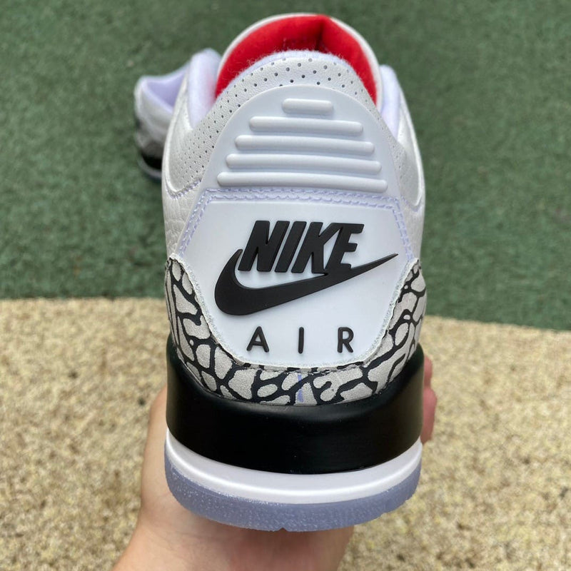 Air Jordan 3 Retro Free Throw Line White Cement