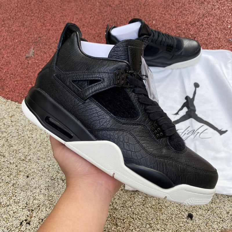 Air Jordan 4 Retro Pony Hair Black