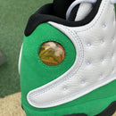 Air Jordan 13 Retro White Lucky Green