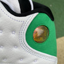 Air Jordan 13 Retro White Lucky Green