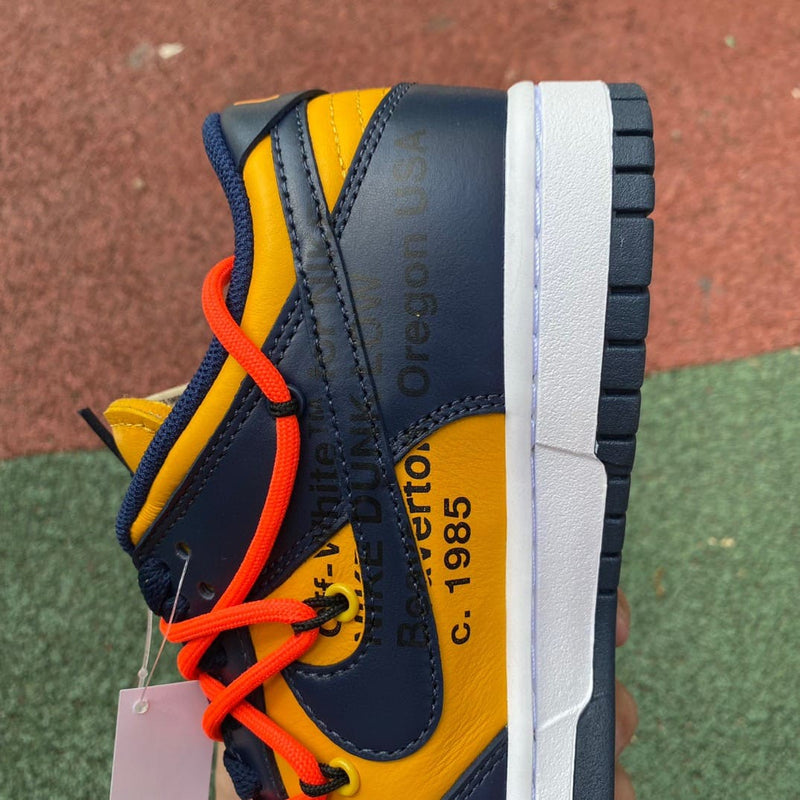 Nike Dunk Low Off-White University Gold