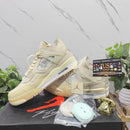 Air Jordan 4 Retro Off-White Sail