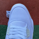 Air Jordan 4 Retro Levi's White