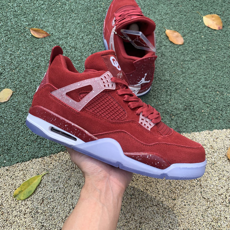 Air Jordan 4 Retro Oklahoma Sooners PE