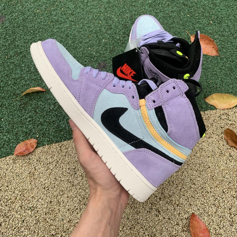 Air Jordan 1 High Switch Purple Pulse