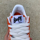 A Bathing Ape Bape Sta Low Orange