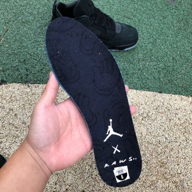 Air Jordan 4 Retro Kaws Black