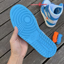 Air Jordan 1 Retro High Off-White University Blue