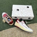 Air Jordan 2 Retro Low SP Off-White White Red