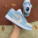 Air Jordan 1 Low Football Grey Aluminum