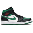 Air Jordan 1 Mid Green Toe