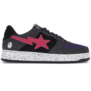 A Bathing Ape Bape Sta Black Grey Pink Suede