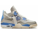 Air Jordan 4 Retro Off-White Military Blue